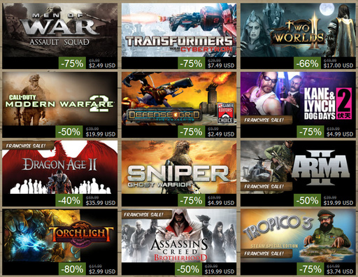 Новости - Летняя распродажа 2011 в STEAM